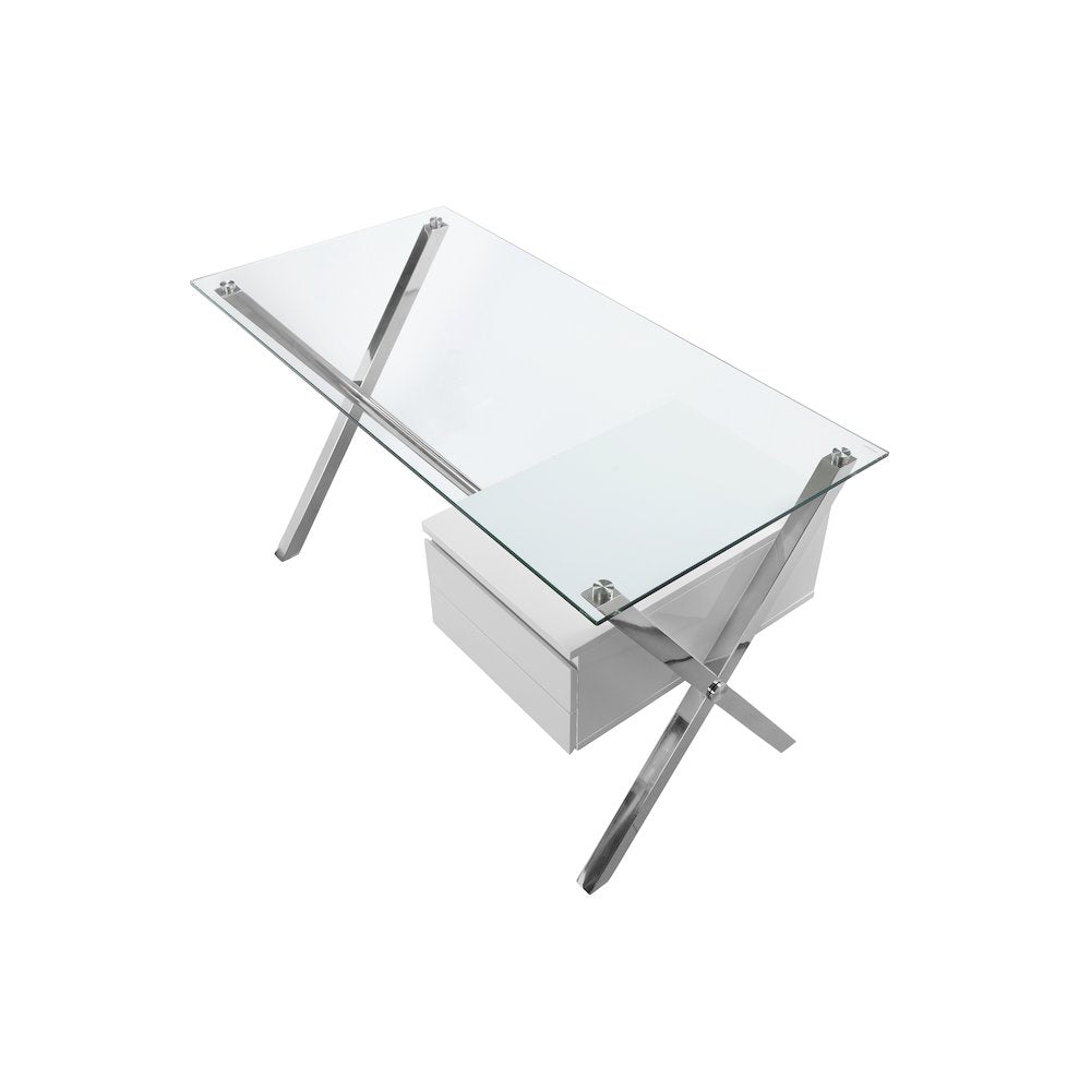 Beverli Desk Small White