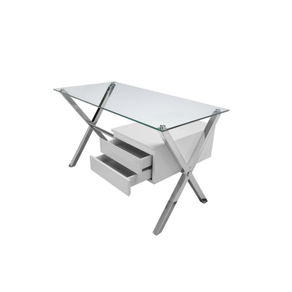 Beverli Desk Small White