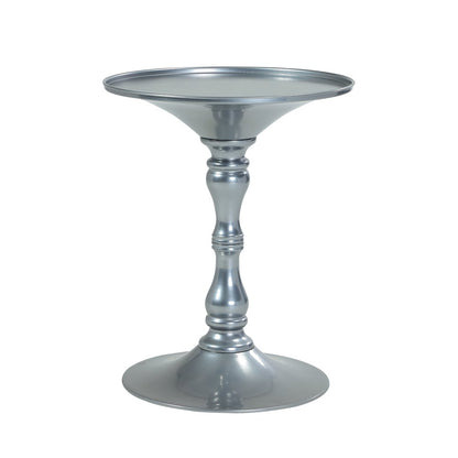 Bishop Side Table Silver