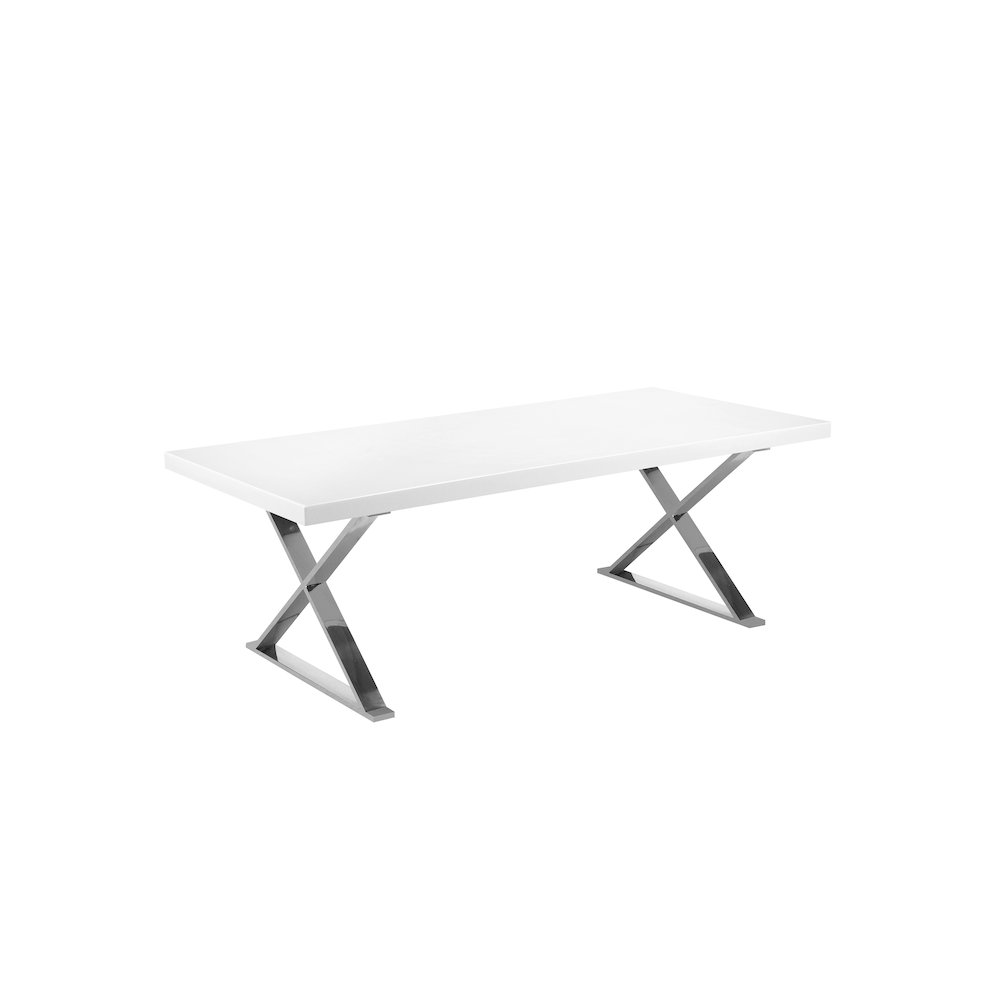 Alexa Dining Table White
