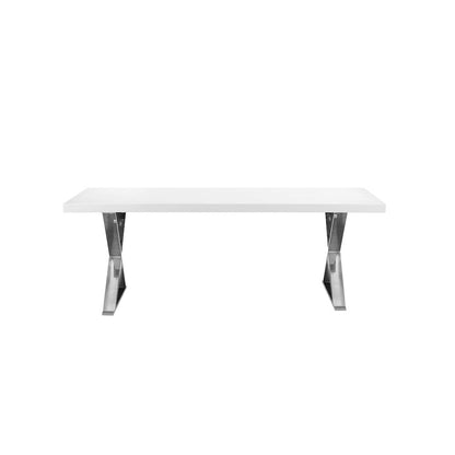 Alexa Dining Table White