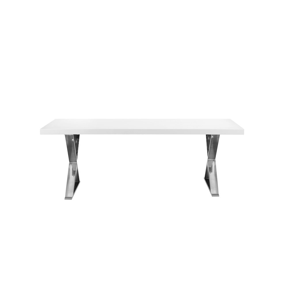 Alexa Dining Table White
