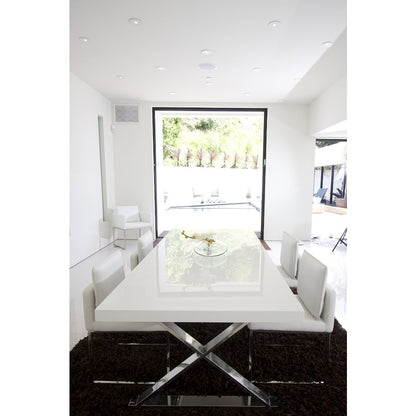Alexa Dining Table White