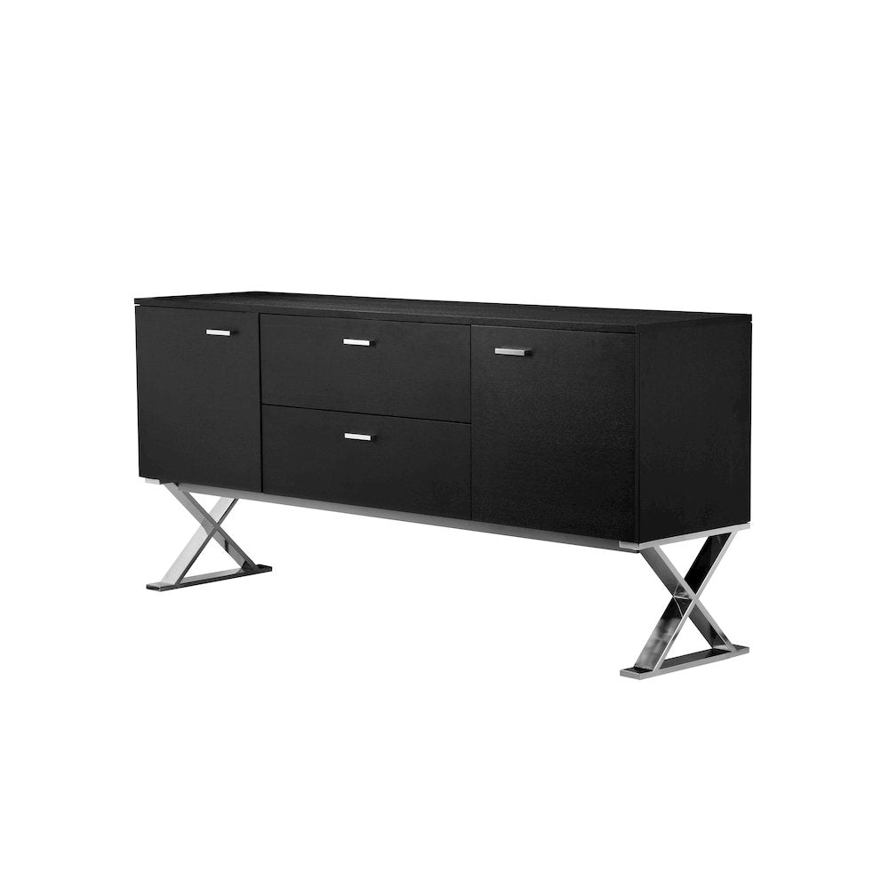 Alexa Buffet Black