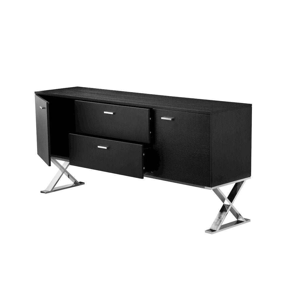 Alexa Buffet Black