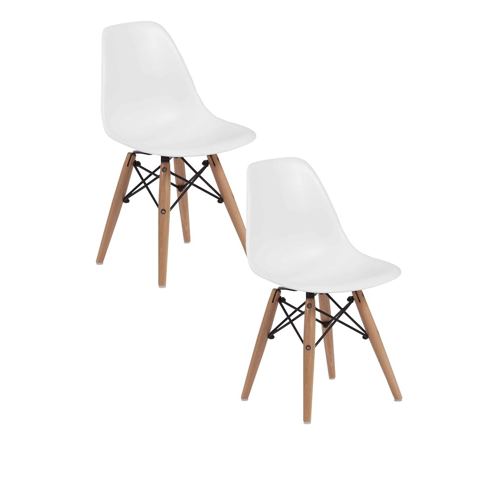Children Daphney Chair - White (Set Of 2)