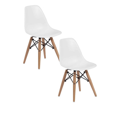 Children Daphney Chair - White (Set Of 2)