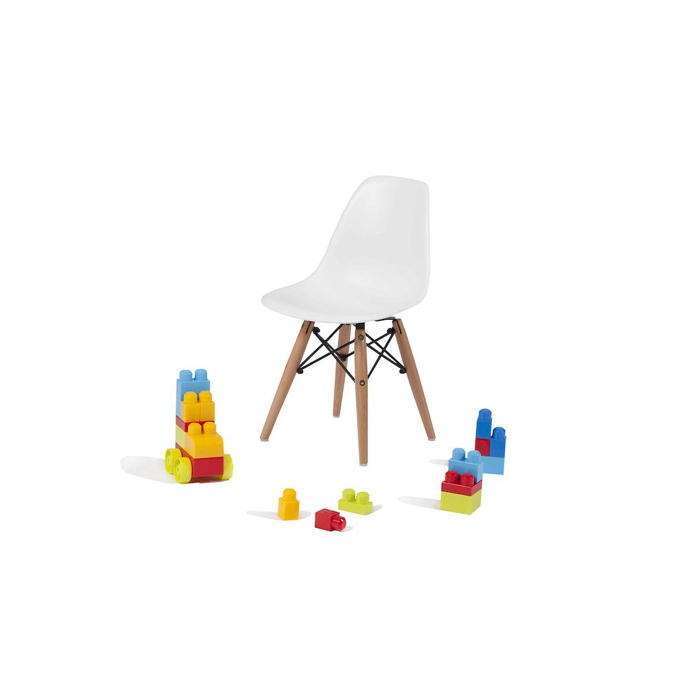 Children Daphney Chair - White (Set Of 2)