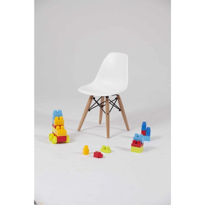 Children Daphney Chair - White (Set Of 2)