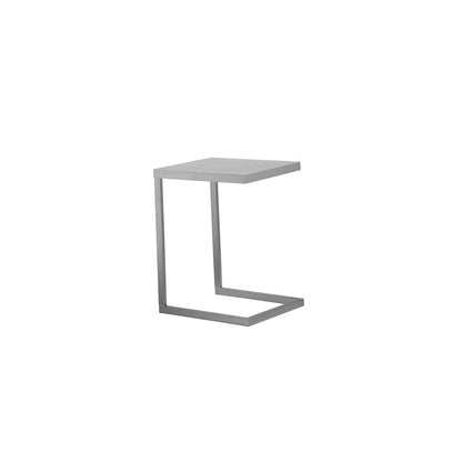 Clark Tray Table Brushed Metal