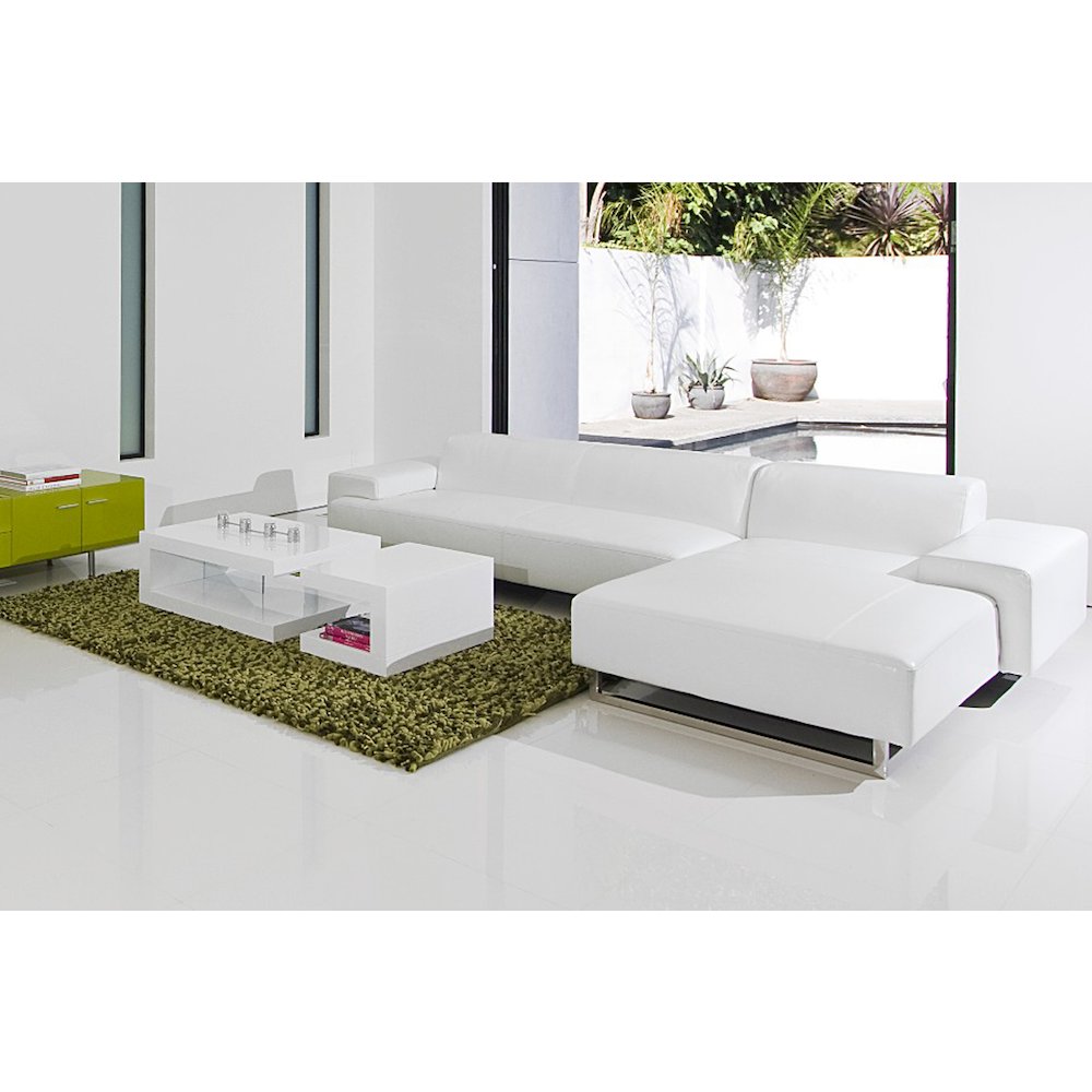 Heddy Coffee Table White