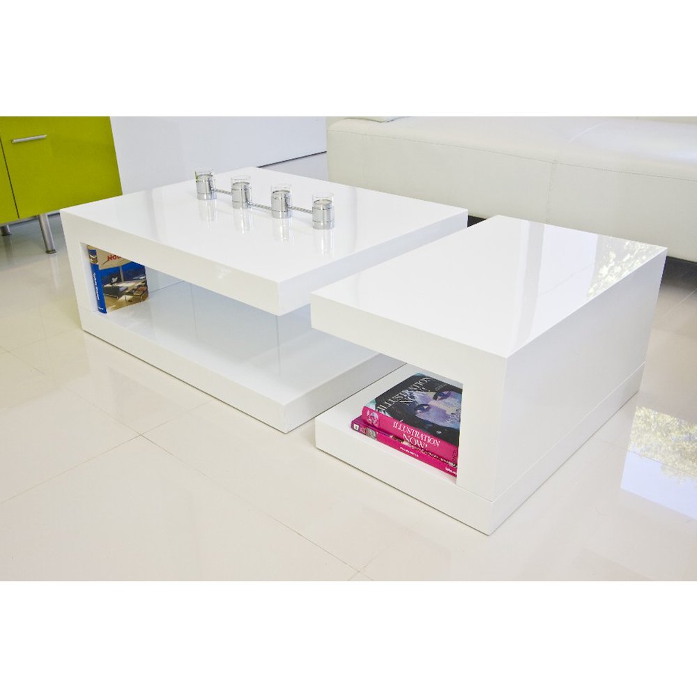 Heddy Coffee Table White