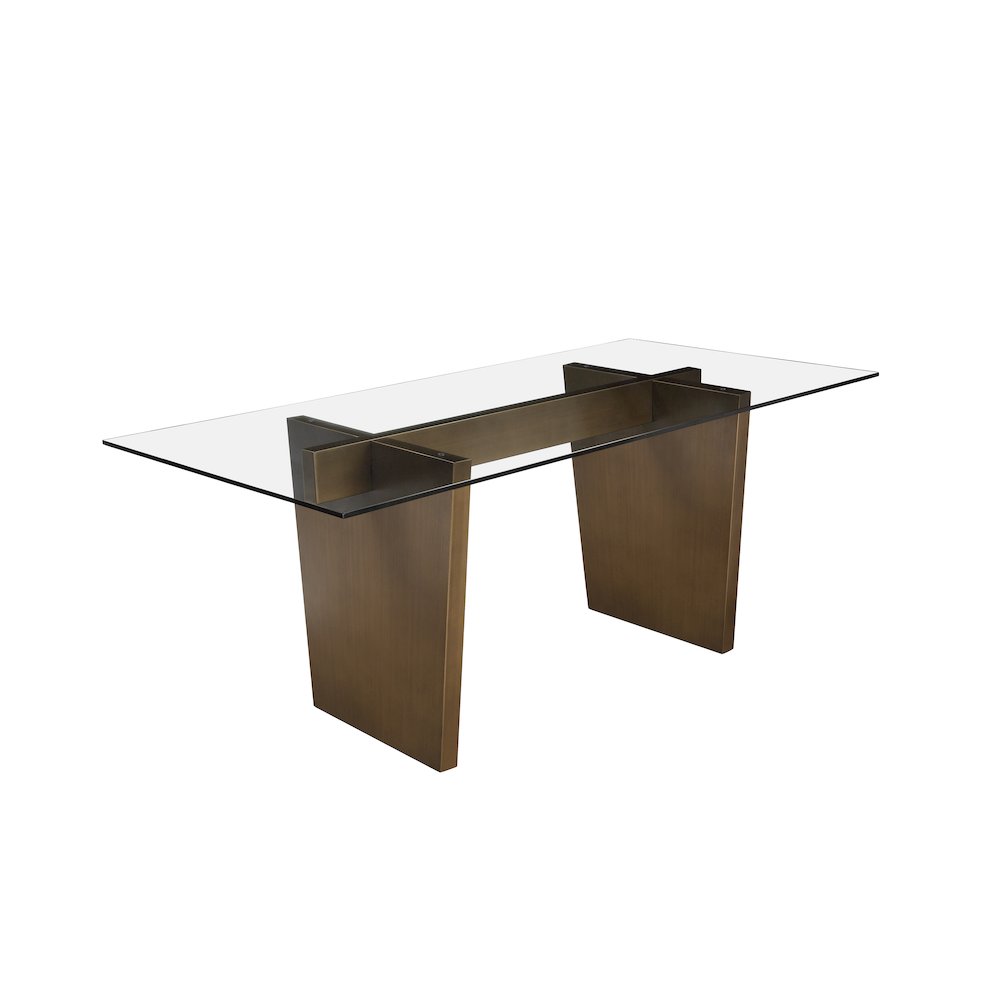 Spencer Dining Table Brass