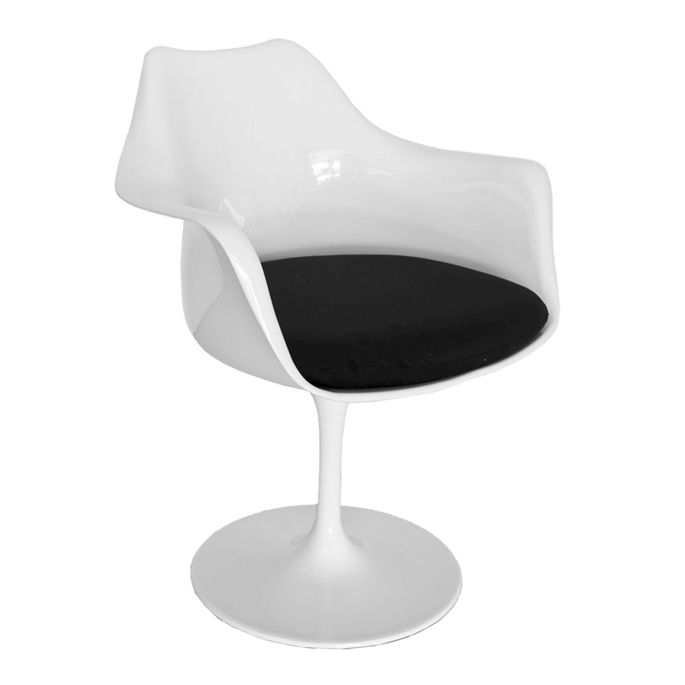 Ella Arm Dining Chair White