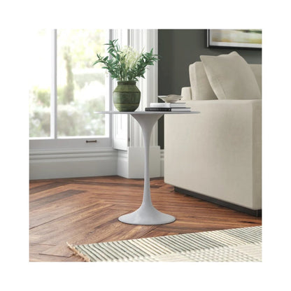 Ella Side Table Marbel White