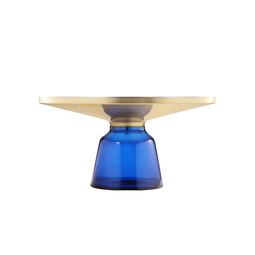 Gbelinda Coffee Table Blue Glass