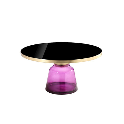 Gbelinda Coffee Table Purple Glass