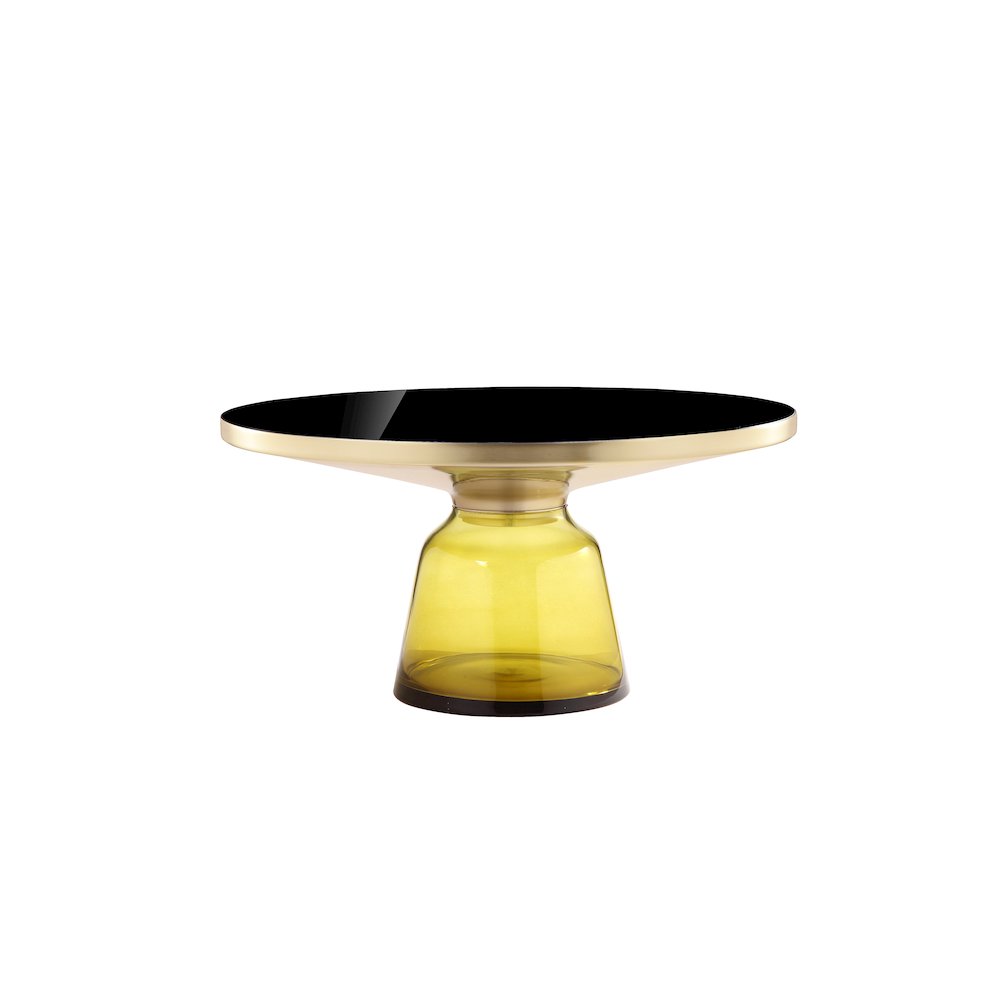 Gbelinda Coffee Table Yellow Glass