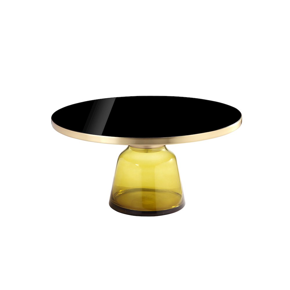 Gbelinda Coffee Table Yellow Glass