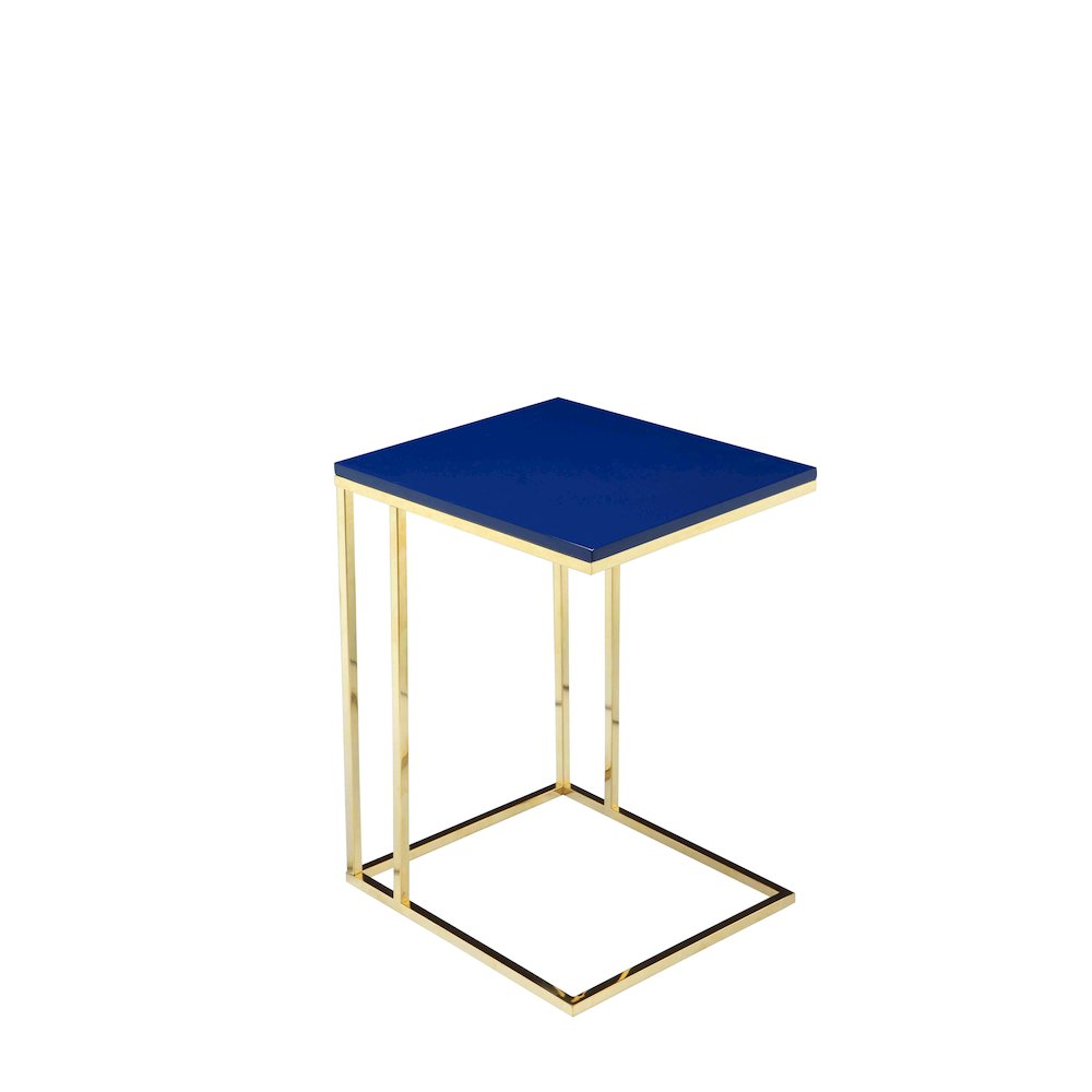 Gold Fred Tray Table White & Gold Combo