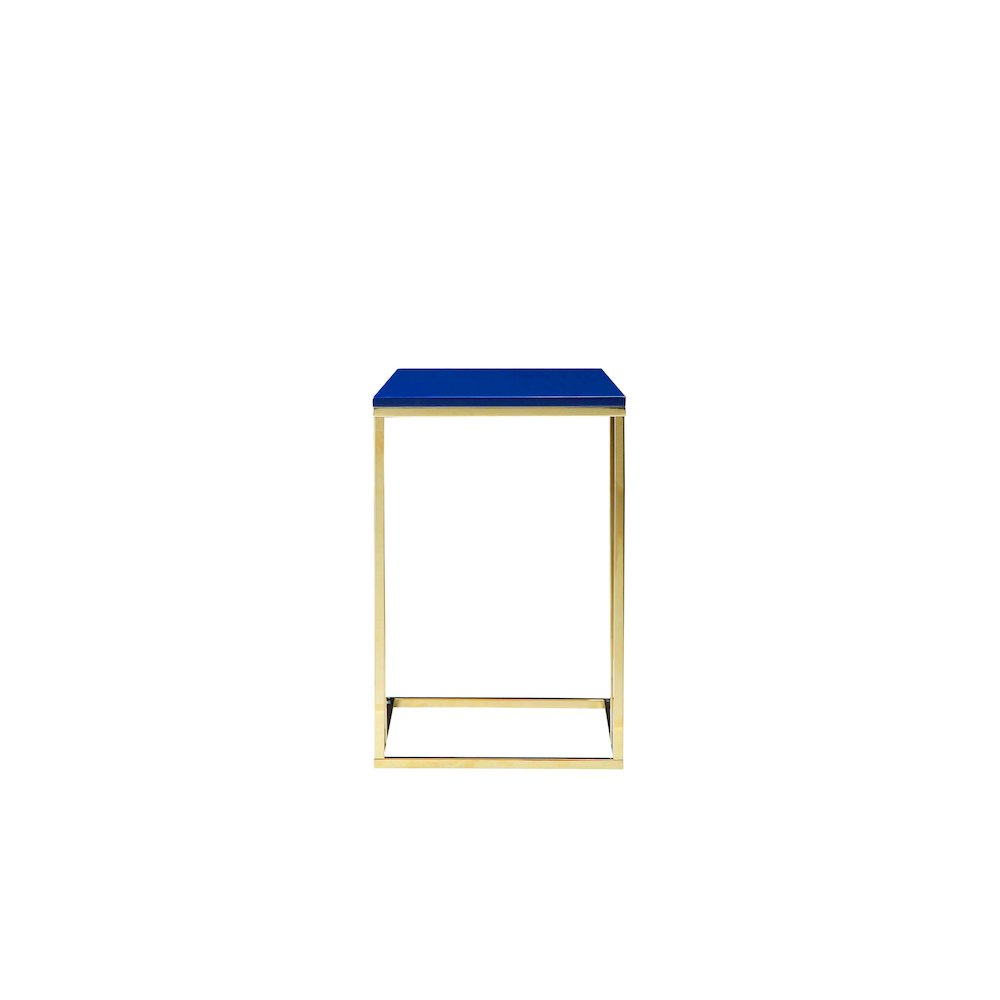 Gold Fred Tray Table White & Gold Combo