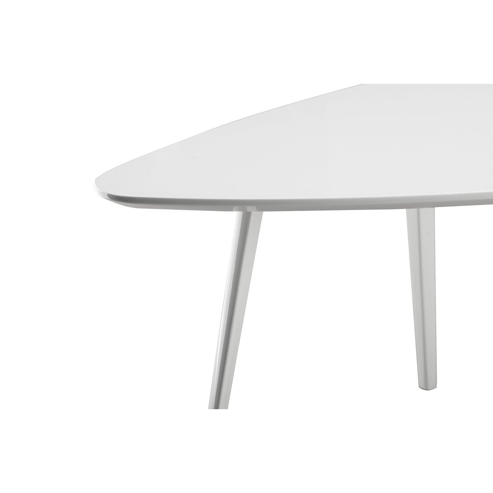 Hal Accent Table Lacquer White