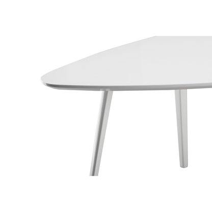 Hal Accent Table Lacquer White