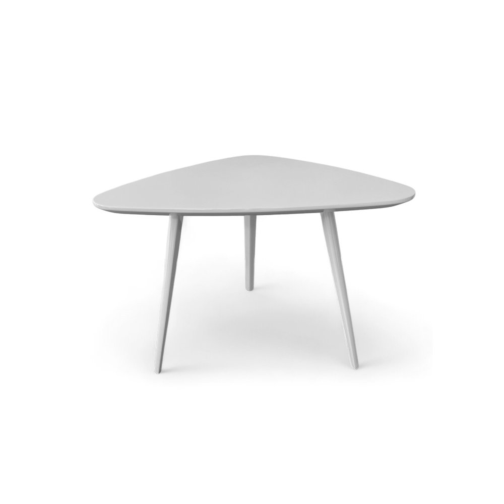 Hal Accent Table Lacquer White
