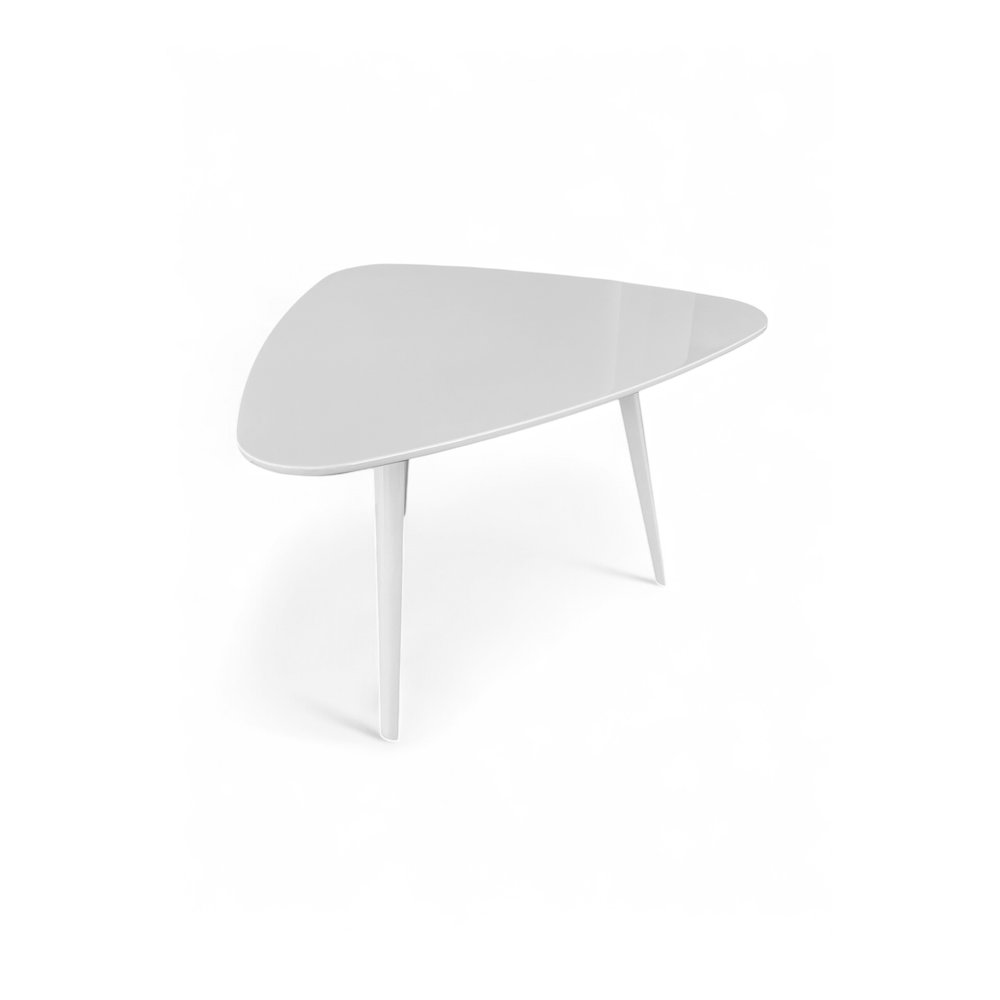 Hal Accent Table Lacquer White
