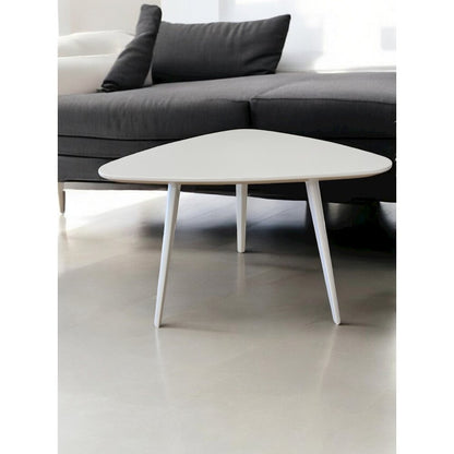 Hal Accent Table Lacquer White