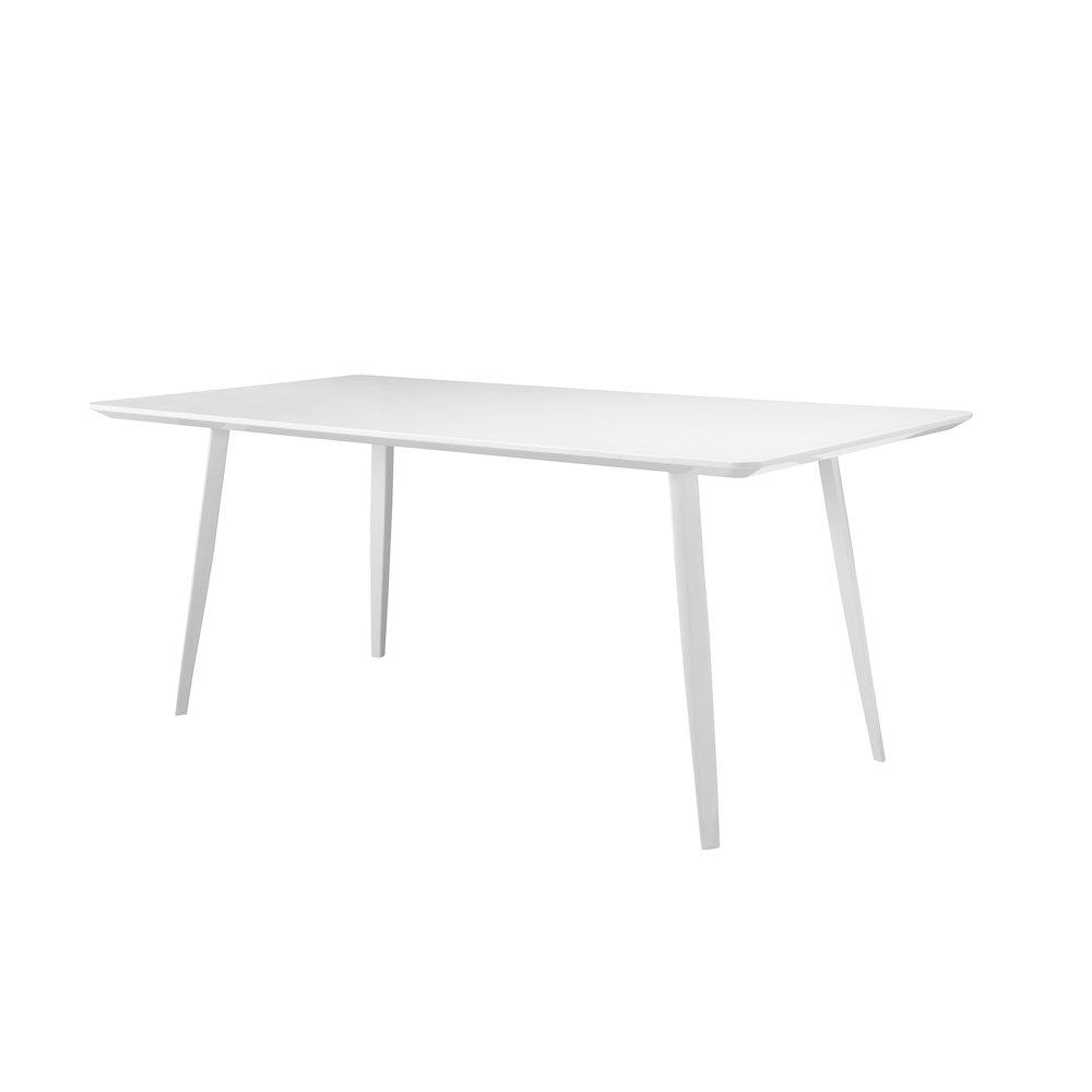 Hal Dining Table Lacquer White