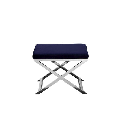 Lexi Stool Velvet Navy
