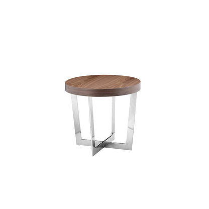 Oyster Side Table Walnut