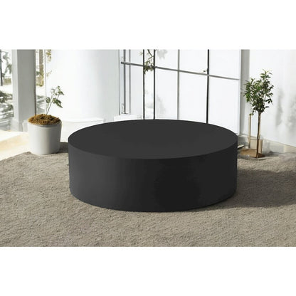 Spencer Round Coffee Table Black