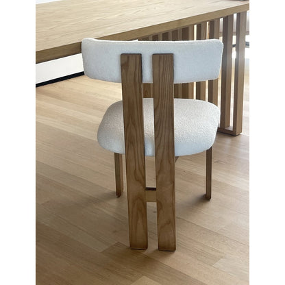 Teddy Chair Boucle White
