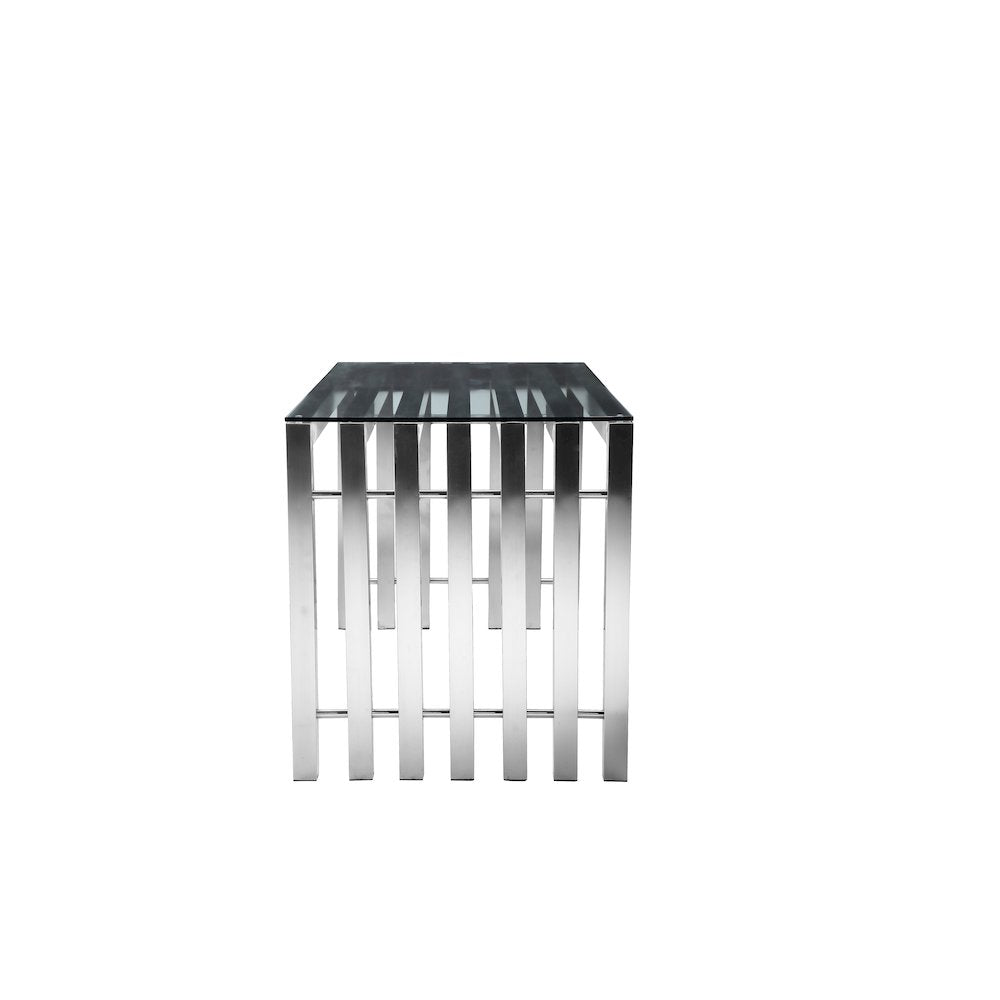 Vlad Desk Brushed Metal