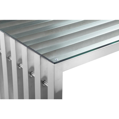 Vlad Desk Brushed Metal
