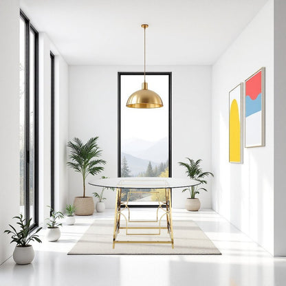 Z-Edward Dining Table Gold