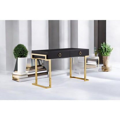 Z-Julia Desk Black Ash Veneer