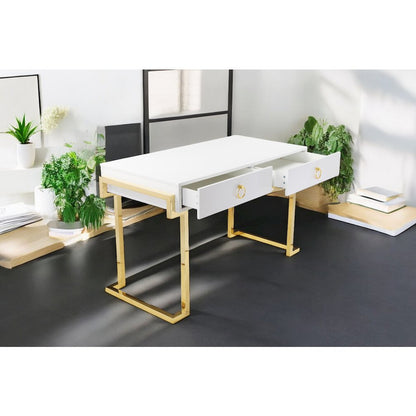 Z-Julia Desk White Lacquer