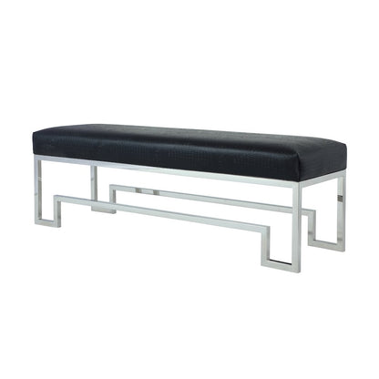 Z-Silver Laurence Bench Pu Blk Gator