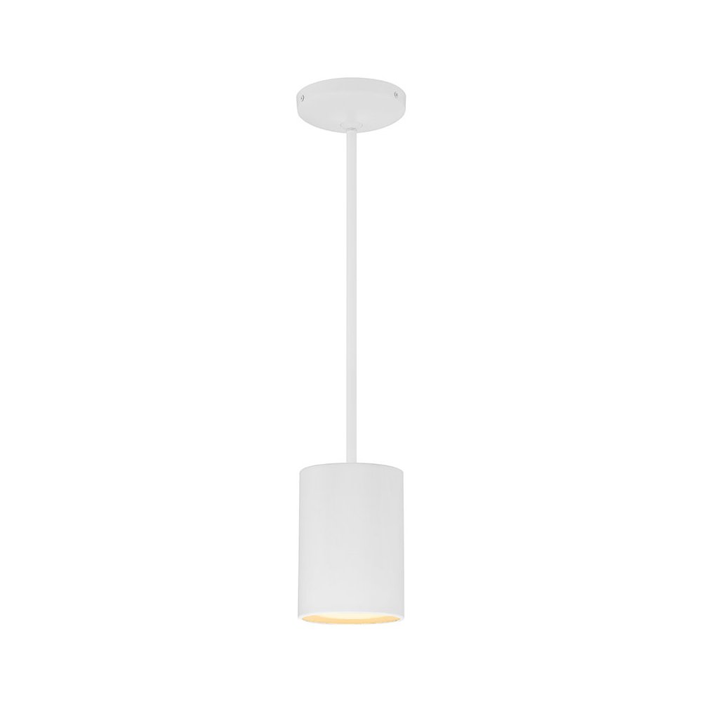 LED Pendant in Matte White Color