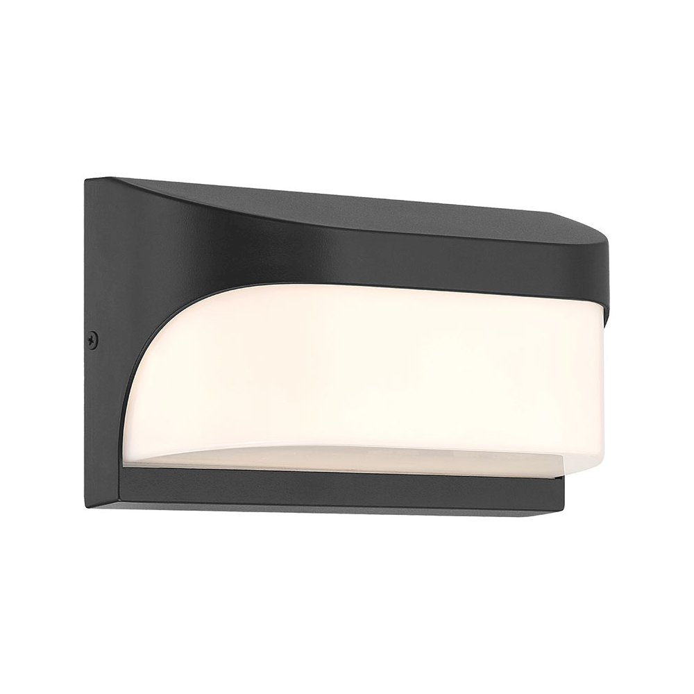 Outdoor LED Wall Mount in Black Color