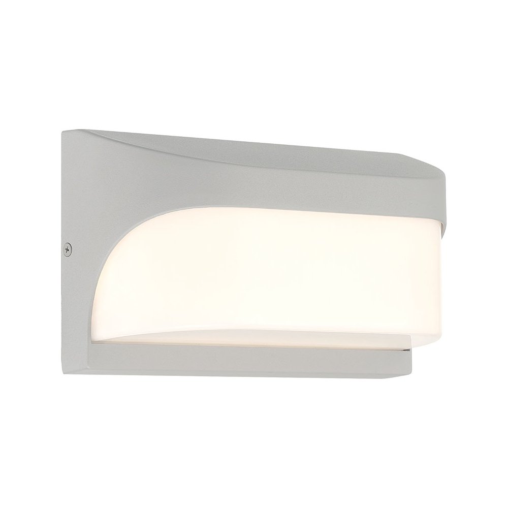 Outdoor LED Wall Mount in Satin Color