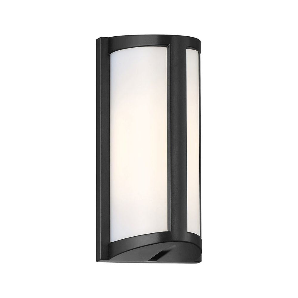 Outdoor LED Wall Mount in Black Color