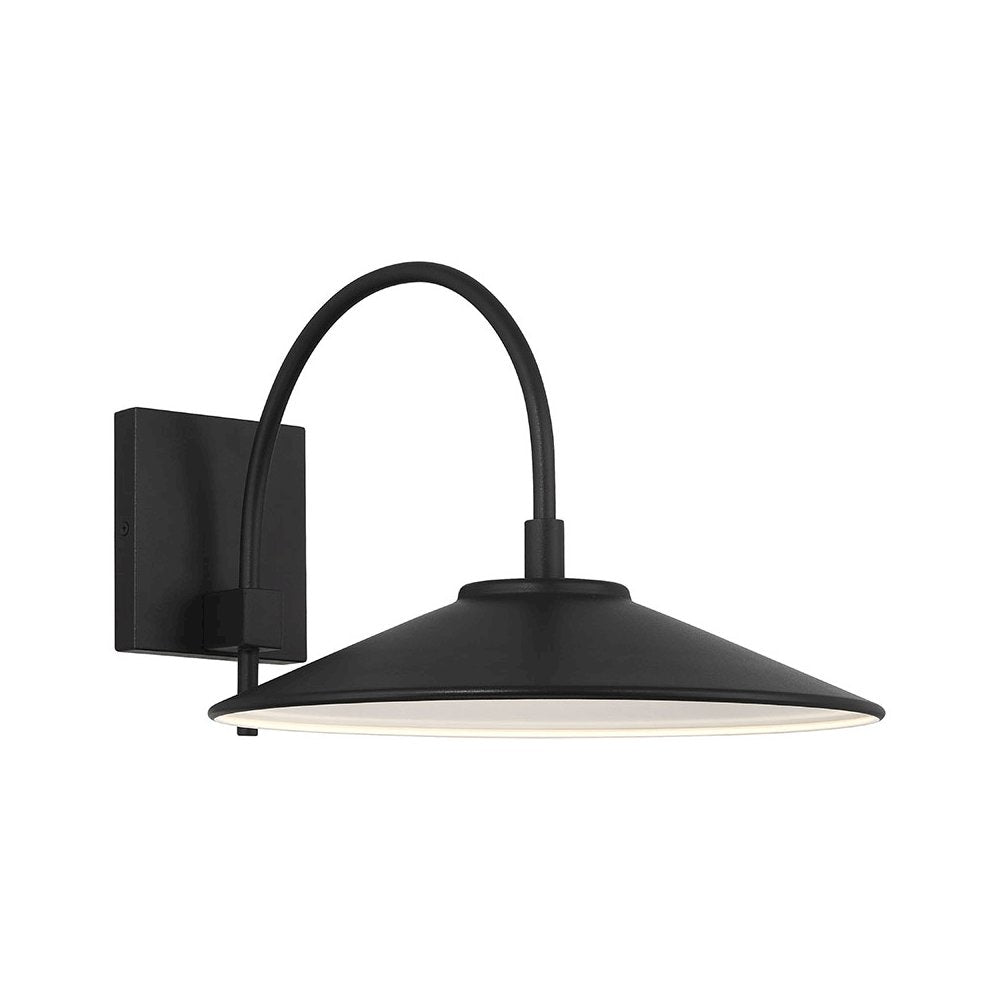 Outdoor LED Wall Mount in Black Color