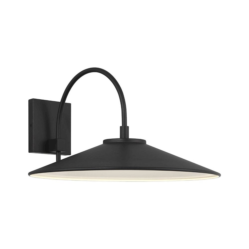 Outdoor LED Wall Mount in Black Color