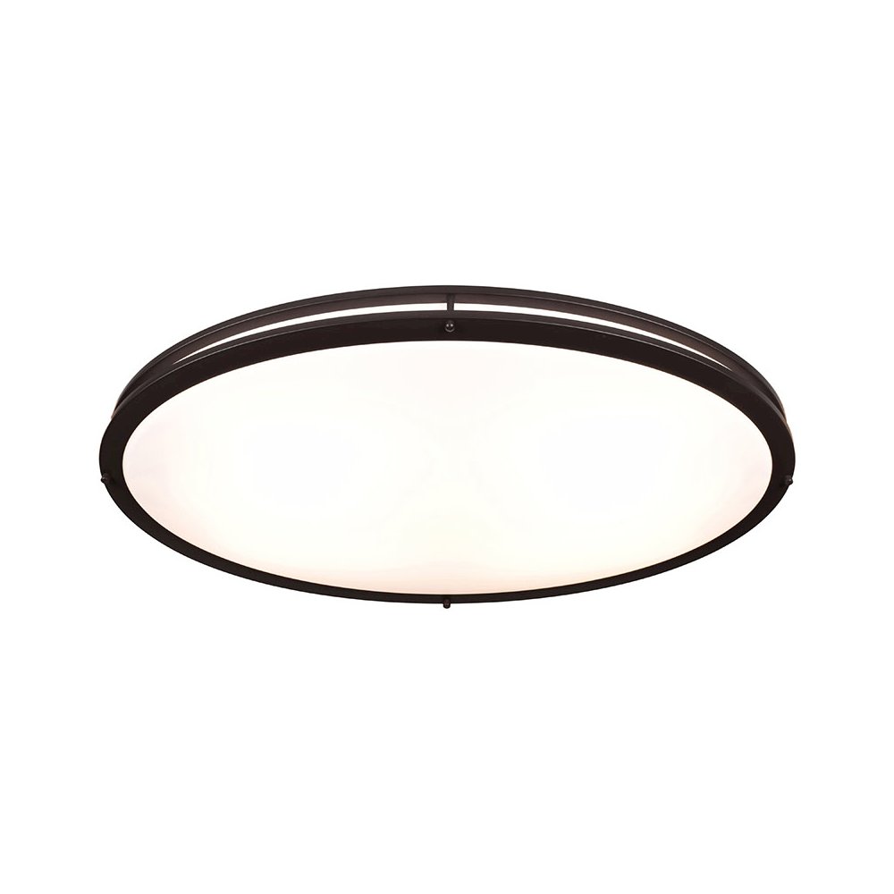 LED Flush Mount in Bronze Color