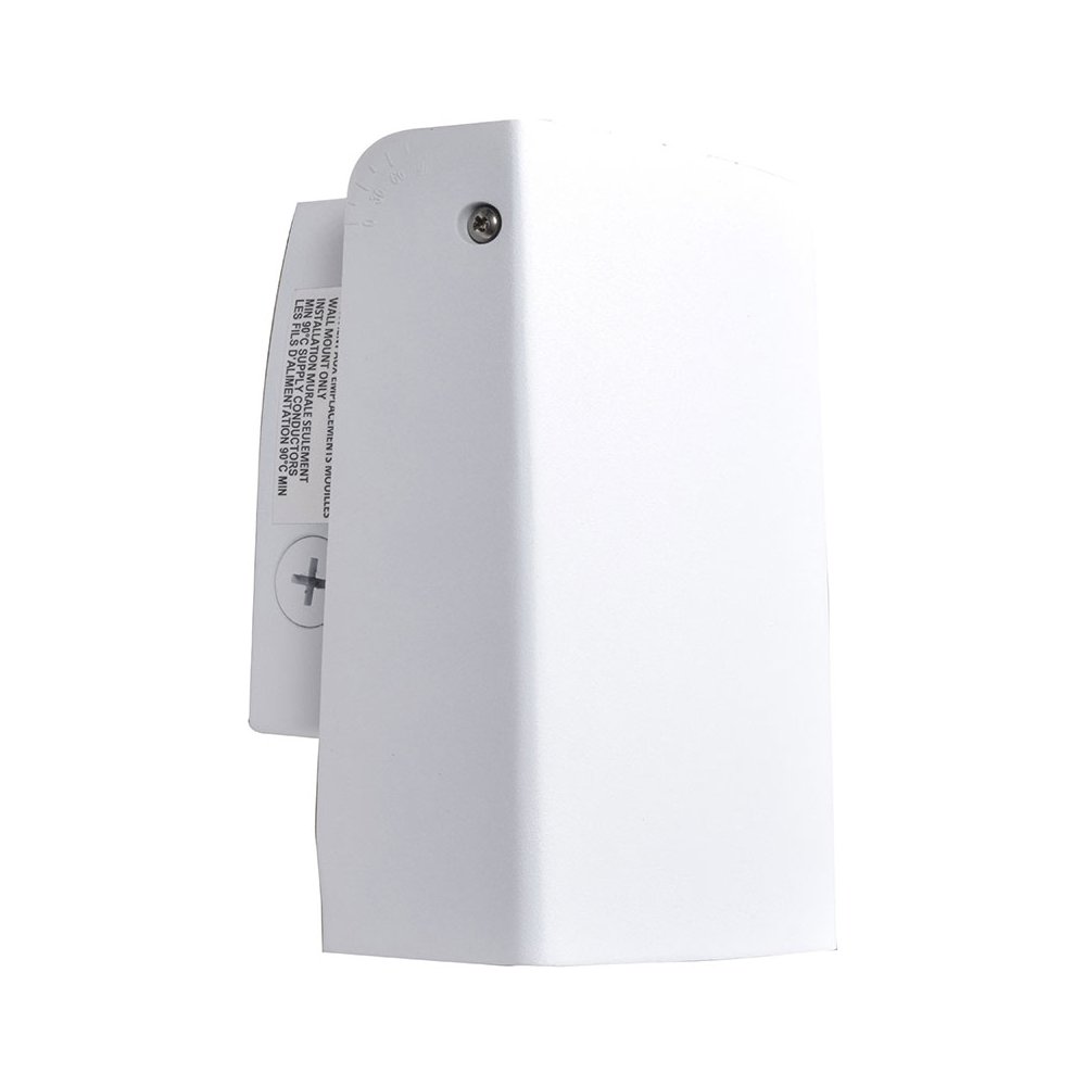 Outdoor Adjustable LED Wall Mount in White Color