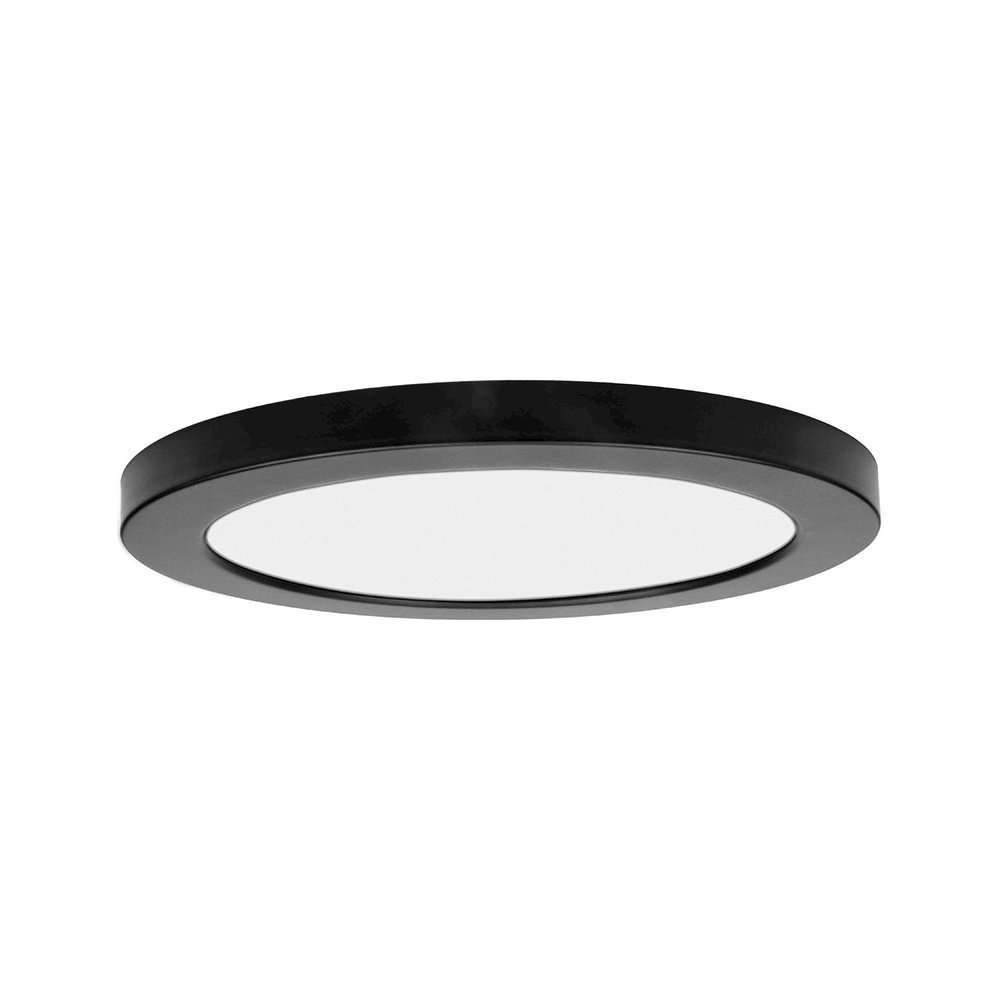 LED Flush Mount in Black Color